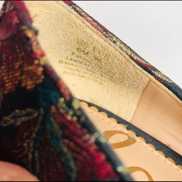 SAM EDELMAN Brocade Bow Bird Flats - Picture 8 of 10